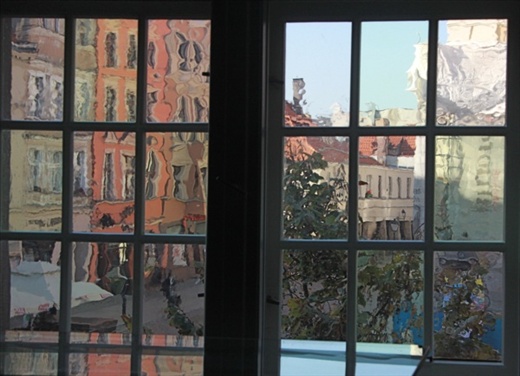 Through the glass, Old Town Torun