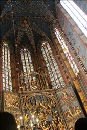 Interior of Wawel Cathedral with altar open: by vagabonds, Views[2003]