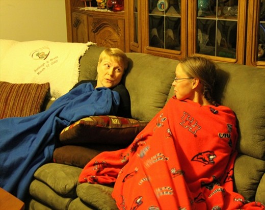 Chillin' with Brett and Ashleigh on the way from Poland to Argentina