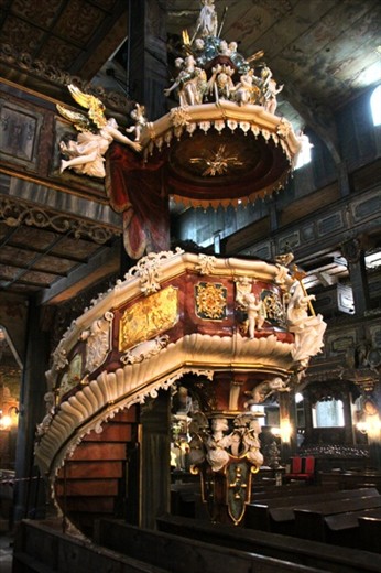 Pulpit, Swidnica Church of Peace