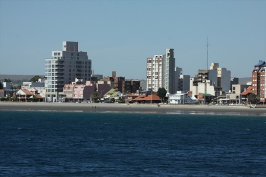 Puerto Madryn from the pier