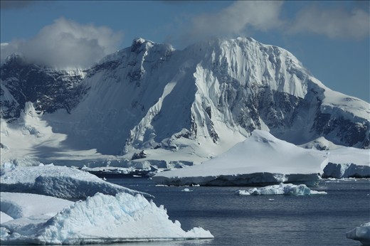 Coberville Island, last landing in Antarctica