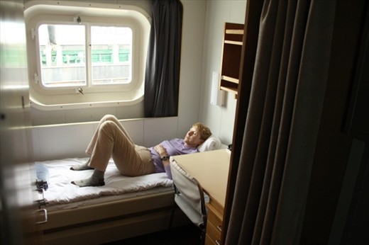 Close quarters and a shared bathroom