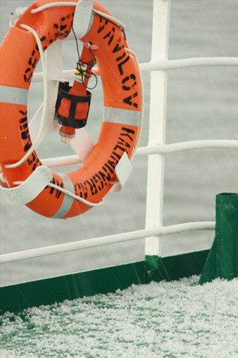 Changing weather, marble-sized hail, Falkland Islands