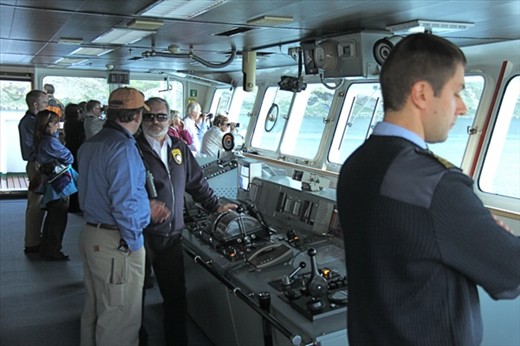 The bridge is usually open to us