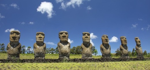 Ahu Akivi, Easter Island