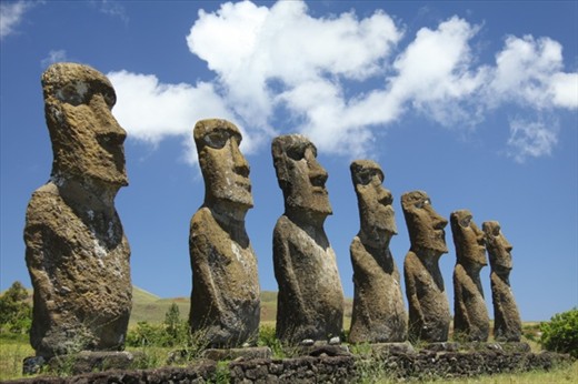Ahu Akivi, Easter Island