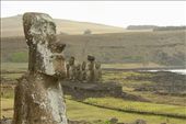 Moai at Ahu Tongariki, Easter Island: by vagabonds, Views[706]