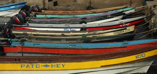 Boats, Hanga Roa, Easter Island