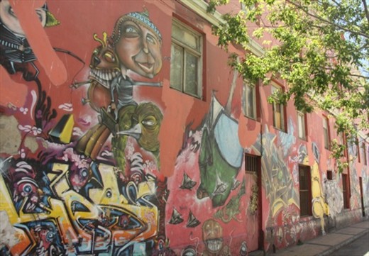 Street art, Valparaiso