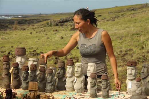 I thought they would be bigger, Easter Island