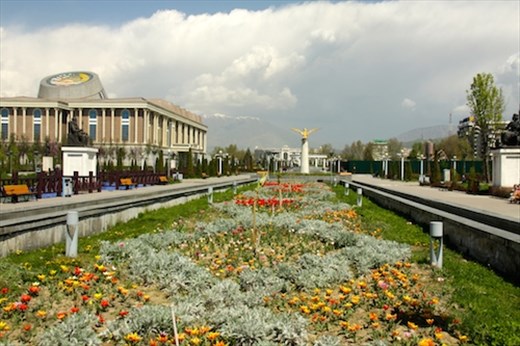 Springtime in Dushanbe