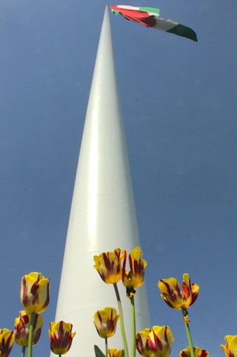 World's tallest flagpole, Dushanbe