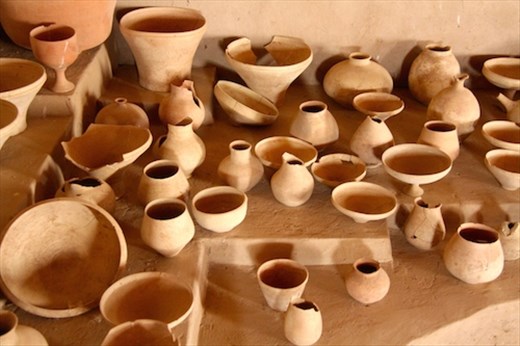 Preserved pottery, Gonur