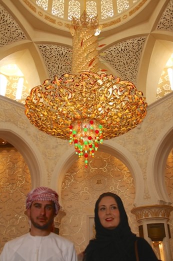 Impostors from Spain, Sheikh Zayad Grand Mosque, Abu Dhabi