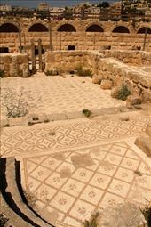Mosaic at Byzantine Chruch, Jerash: by vagabonds3, Views[335]