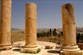 Oval Plaza from Temple of Zeus, Jerash: by vagabonds3, Views[426]