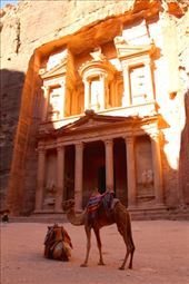 Treasury in morning sunlight, Petra: by vagabonds3, Views[885]