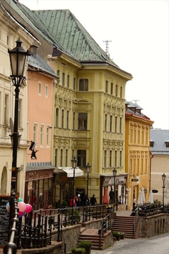 Main Street. Banska Stiavnica 