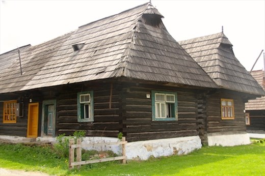 Wooden houses of Podbiel