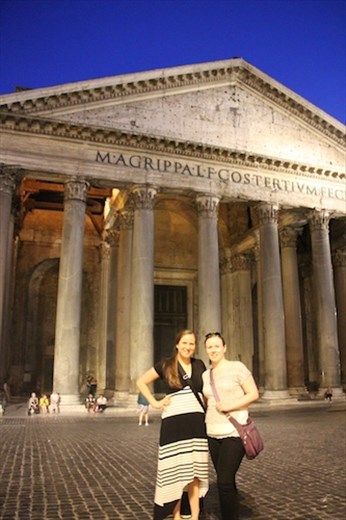 Sisters at the Pantheon