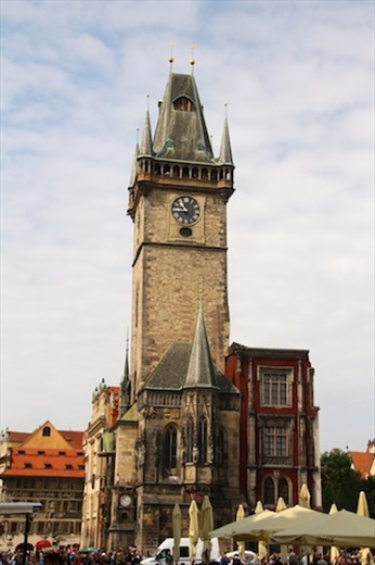 Clock tower, Prague