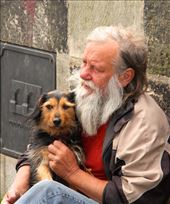 A man and his dog, Prague: by vagabonds3, Views[425]