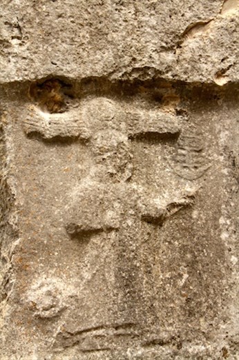 Yazilikaya stone carvings