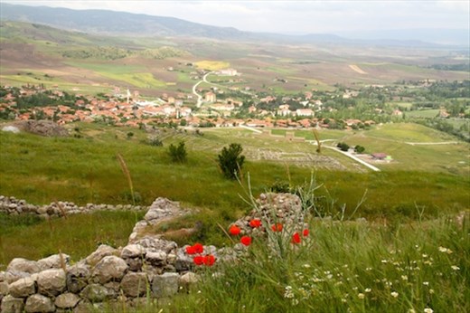 Bogazkale from Hattusa ruins