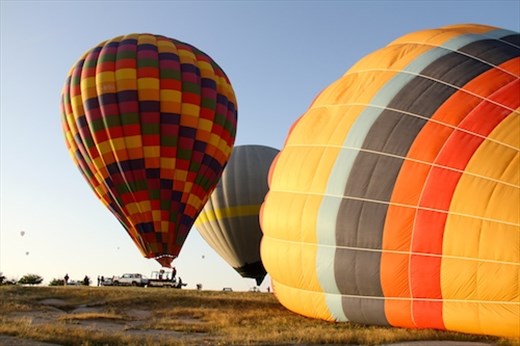 Ballooning in Cappadocia