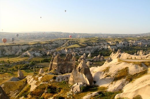 Cappadocia from the air