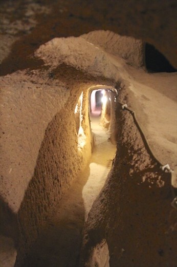 One hundred yards of crouching, Kaymakli Underground City