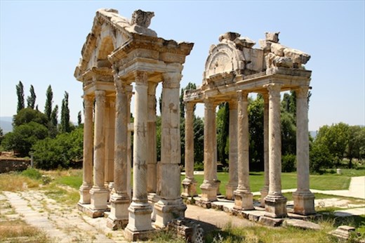 Tetrapylon,Aphrodisias