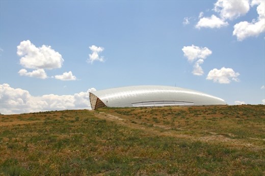 Protective dome, Catalhoyuk Chalcotithic World Heritage Site, West site
