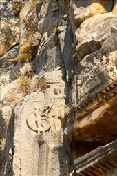 Carvings, Rock cut tombs of Myra: by vagabonds3, Views[194]