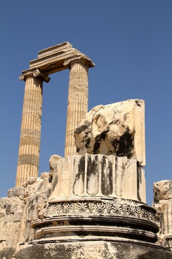 Pediment details, Temple of Apollo, Didyma
