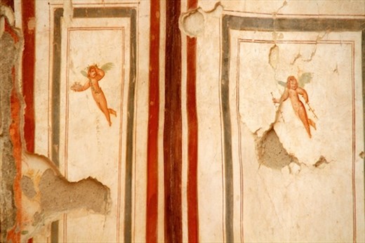 Colorful frescoes, Terrace Houses, Ephesus