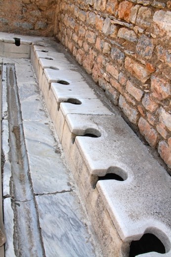 A place to set your butt down, Ephesus latrine