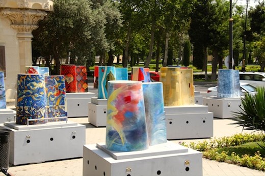 Studies of the Maiden Tower, Baku