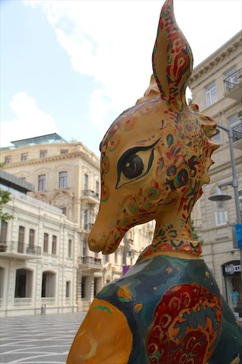 Jeyran, symbol of Baku