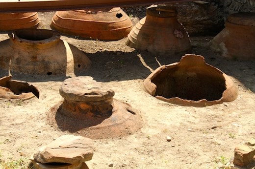 Old wine stores, Svetitskhoveli Cathedral, Mtskheta