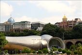 View from Peace Bridge, Old Town Tbilisi: by vagabonds3, Views[389]