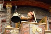 Bell ringer, Tower at Rezo Gabriadze Marionette Theater, Old Town Tbilisi: by vagabonds3, Views[431]