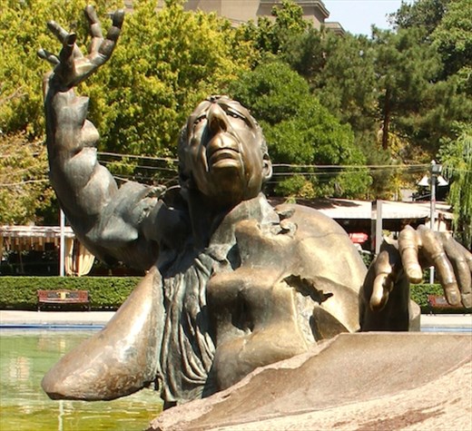 Fun sculpture, Yerevan