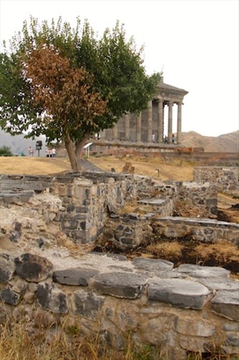 Palace ruins and Temple of Mihr, Garni