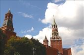 Kremlin wall and Clock Tower, Moscow: by vagabonds3, Views[151]