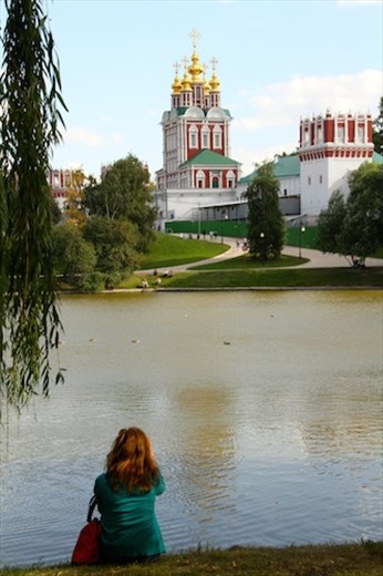 Sunday afternoon at Novodevichy Convent, Moscow