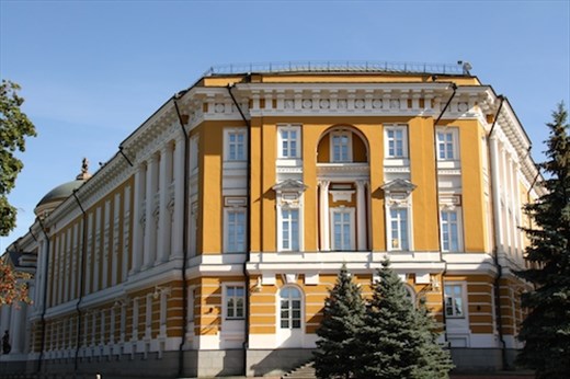 Senate Building where Putin plants his butt, Moscow Kremlin