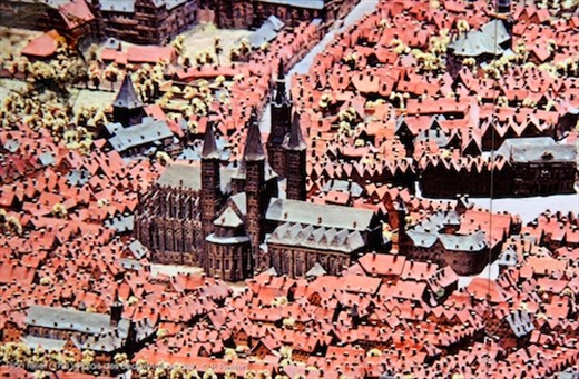 Notre Dame Cathedral, Tournai (Photo of a photo)