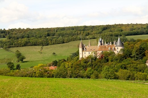 Chateau de la Rochepot, Route des Grands Crus, Cote d'Or